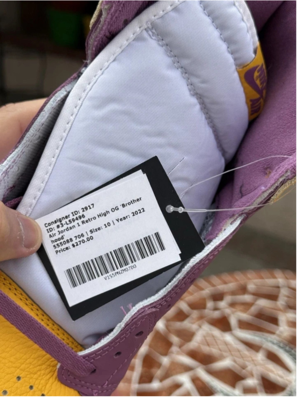 Air Jordan 1- Brotherhood 555088 706 - Picture 4 of 8